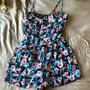 Cotton On floral romper. Perfect for the coquette soft girl aesthetic!